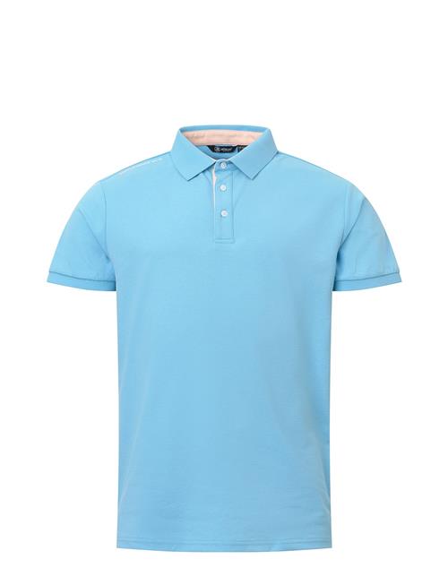 Se Abacus Mens Crail Drycool Polo Abacus Blue ved Booztlet