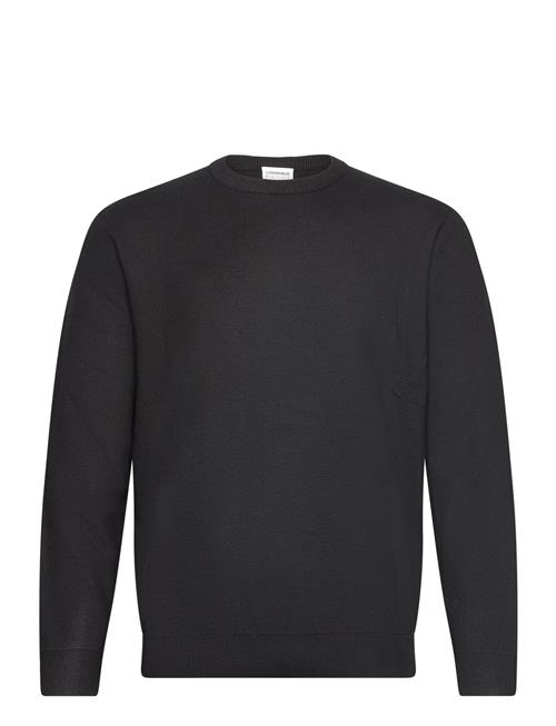 Se Lindbergh Ecovero O-Neck Knit Lindbergh Black ved Booztlet