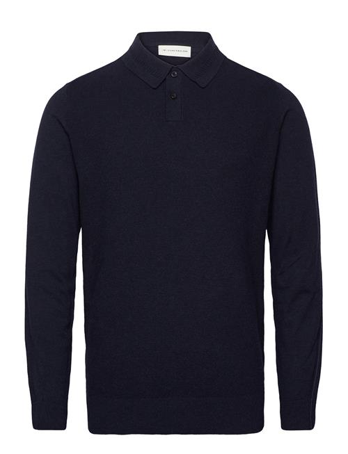 Tom Tailor Cosy Structured Knit Polo Tom Tailor Navy