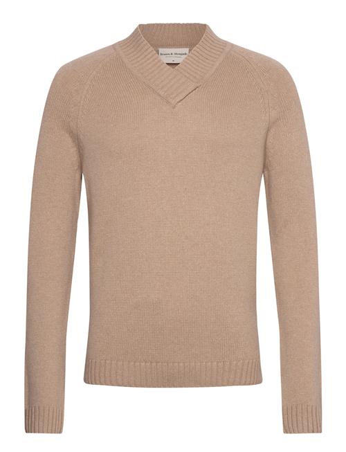 Se Bruun & Stengade Bs Douglas Regular Fit Knitwear Bruun & Stengade Beige ved Booztlet