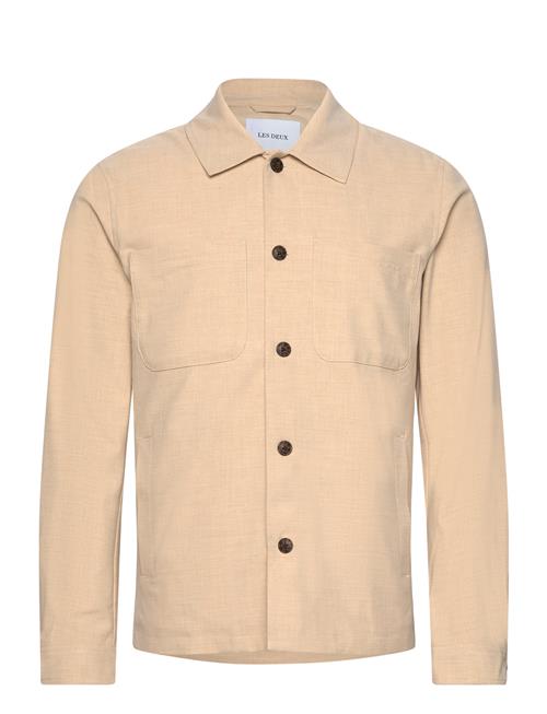 Les Deux Marseille Twill Jacket Les Deux Beige