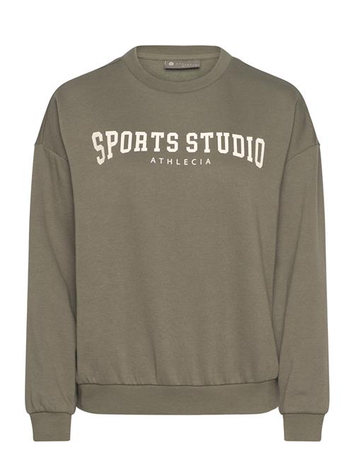 Se Athlecia Giannis W Crew Neck Athlecia Green ved Booztlet