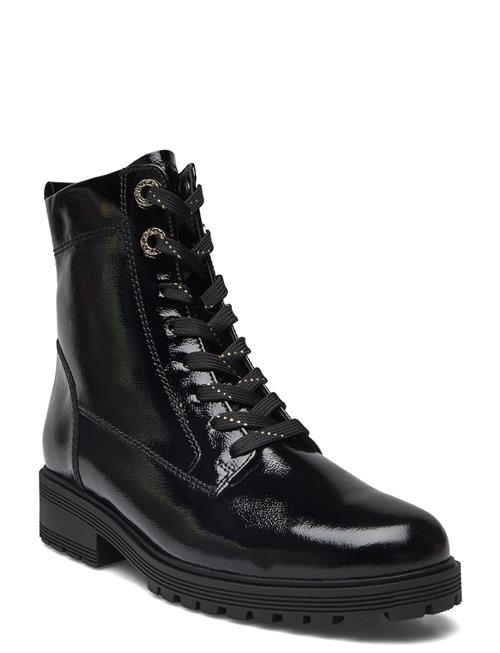 Se Gabor Laced Ankle Boot, Warmlining Gabor Black ved Booztlet