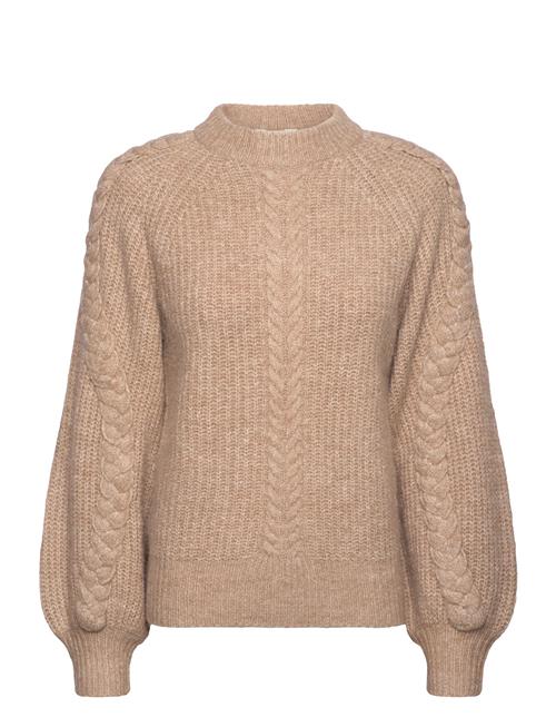 Object Objruna Knit L/S Re Pullover 134 Object Beige