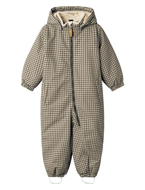 Se Lil'Atelier Nmmlasnow10 Suit Aop 1Fo Lil Lil'Atelier Black ved Booztlet