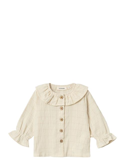 Lil'Atelier Nbfohanna Ls Loose Shirt Lil Lil'Atelier Cream