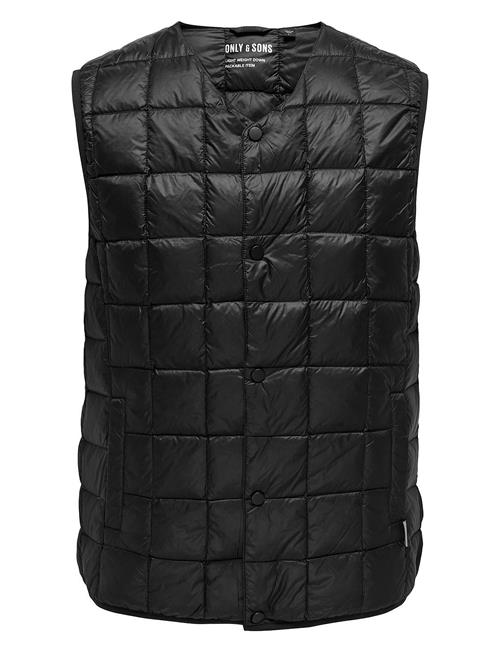 ONLY & SONS Onsgavin Light Down Vest Otw ONLY & SONS Black