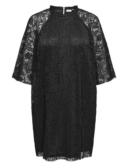 Carlosia 3/4 Lace Blk Dress Jrs ONLY Carmakoma Black