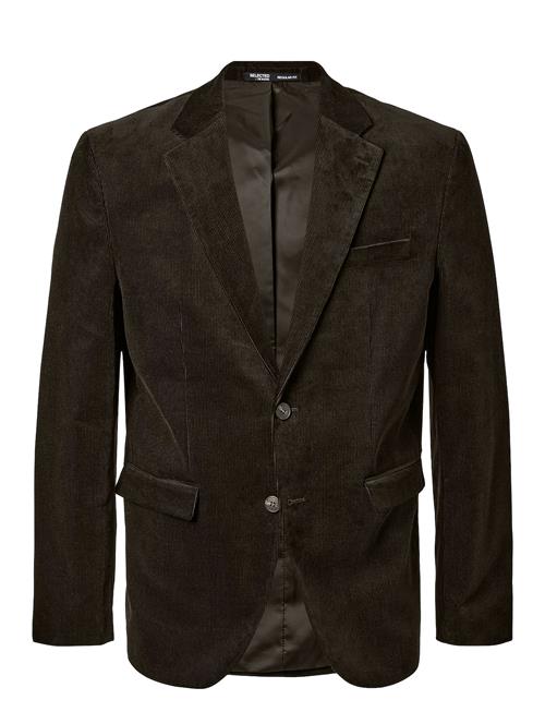 Se Selected Homme Slhreg-Duca Corduroy Blz Selected Homme Brown ved Booztlet