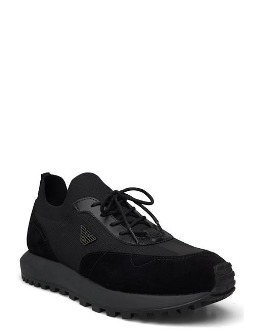 Se Emporio Armani Sneaker Emporio Armani Black ved Booztlet