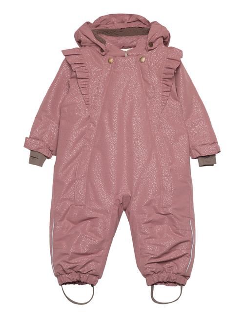 En Fant Baby Snowsuit W. Frills En Fant Pink