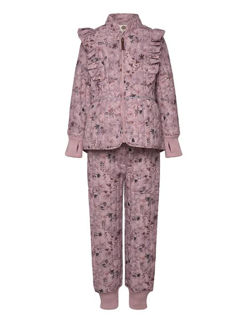 En Fant Thermal Set Aop En Fant Pink