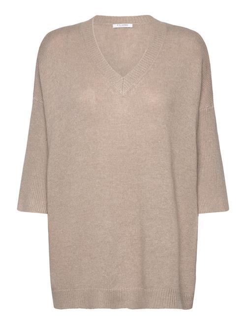 Se Claire Woman Cwpia - Pullover Claire Woman Beige ved Booztlet