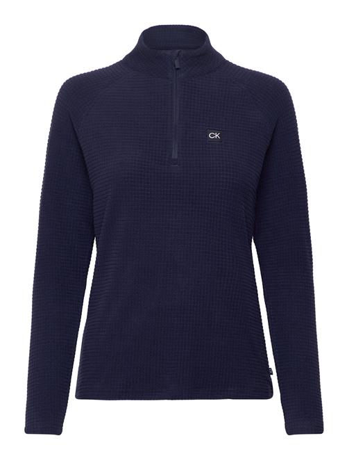 Se Calvin Klein Golf Lantanas Textured 1/4 Zip Calvin Klein Golf Navy ved Booztlet