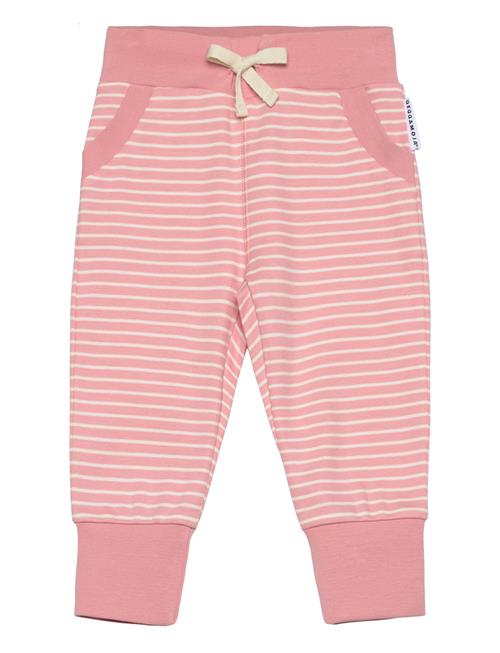 Geggamoja Longpants Pink/Offwhite 06 74/80 Geggamoja Pink