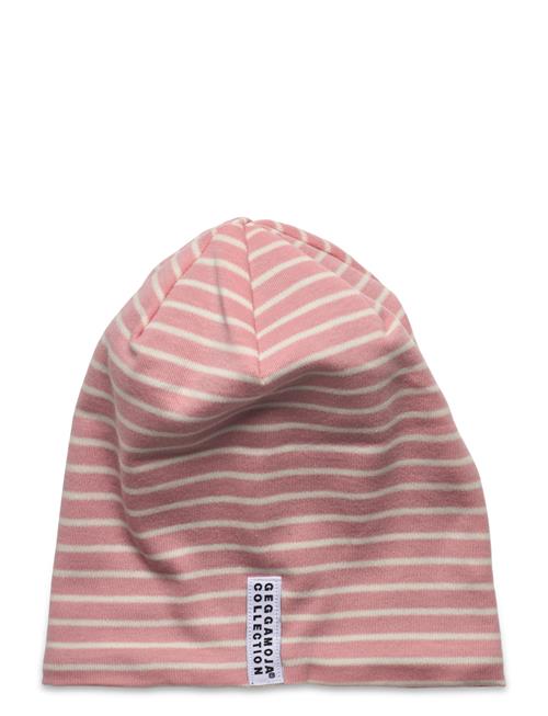 Geggamoja Topline Fleece Cap Pink/Offwhite 06 Baby 2-6 M Geggamoja Pink