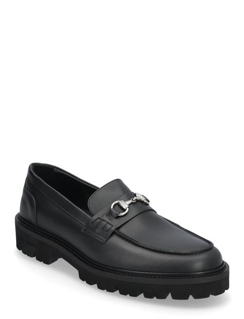 Se S.T. VALENTIN Lightweight Chunky Horsebit Loafer - Black S.T. VALENTIN Black ved Booztlet