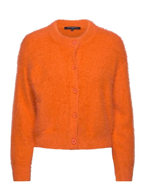 Se French Connection Molly Feather Ls Cardigan French Connection Orange ved Booztlet