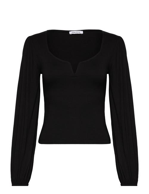 Bubbleroom Rudina Puff Sleeve Top Bubbleroom Black