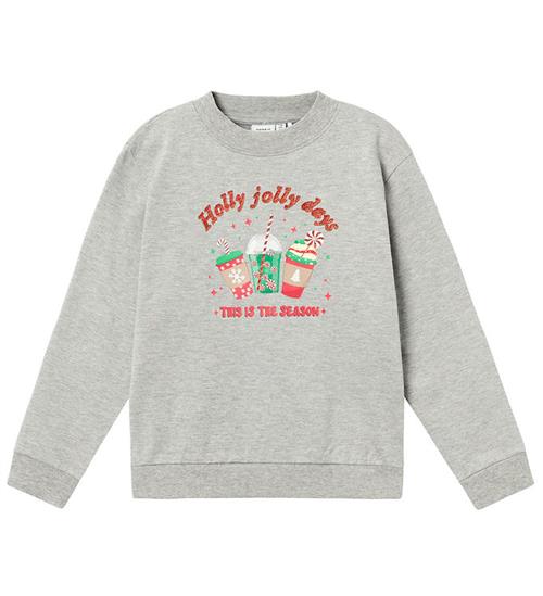 Name It Name It Sweatshirt - NkfRulJul - Grey Melange