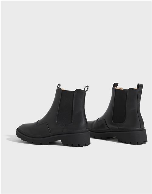 Nelly - Sort - Warm Chelsea Boot