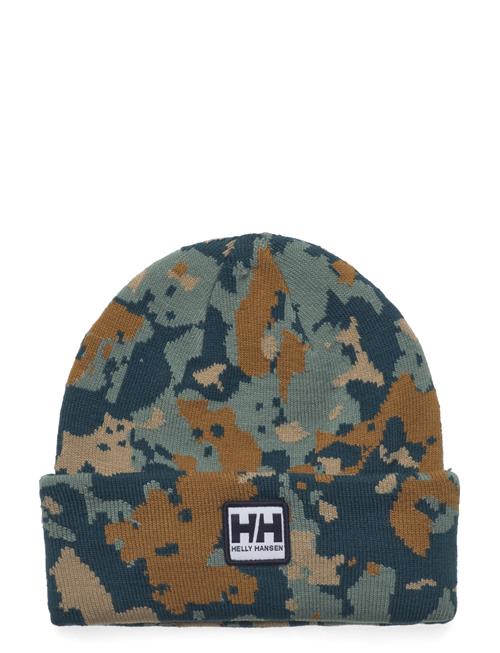 Se Helly Hansen K Urban Cuff Beanie Helly Hansen Khaki ved Booztlet