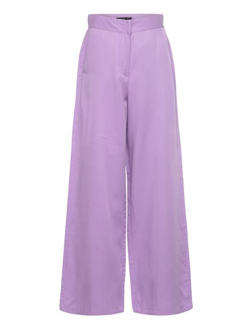 LMTD Nlfrin Hw Wide Pant LMTD Purple