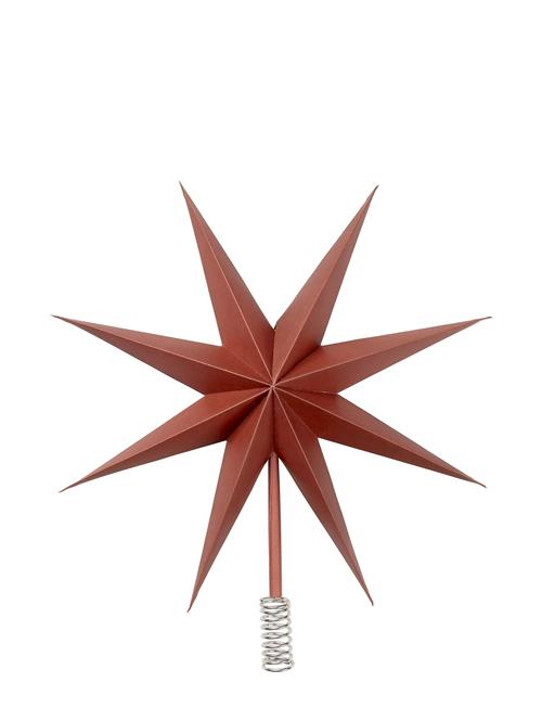 Se Broste Copenhagen Star Tree Topper Broste Copenhagen Brown ved Booztlet