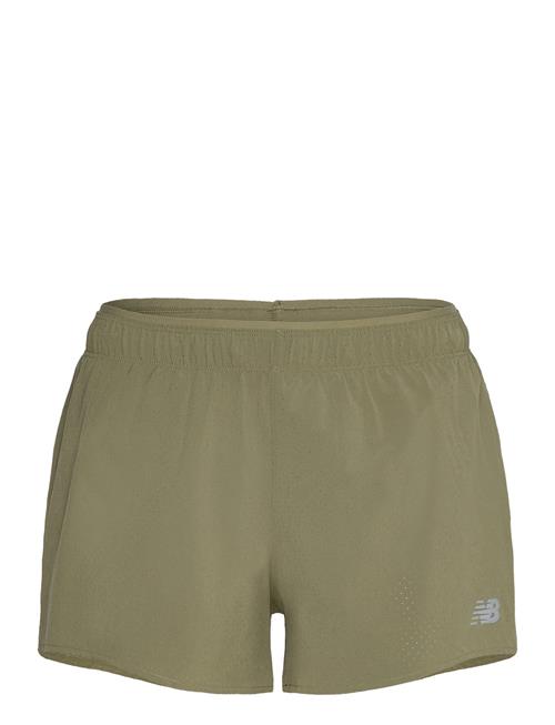 Se New Balance Rc Short 3" New Balance Khaki ved Booztlet