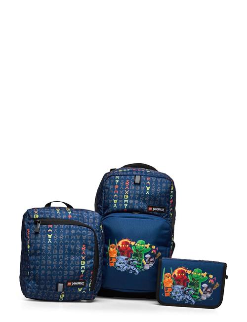 Lego Bags Lego® Optimo Starter School Bag W/Attachable Gym Bag & Pencil Case W/ Content Lego Bags Patterned