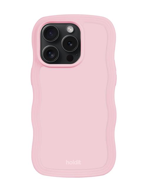 Holdit Wavy Case Iph 15 Pro Holdit Pink