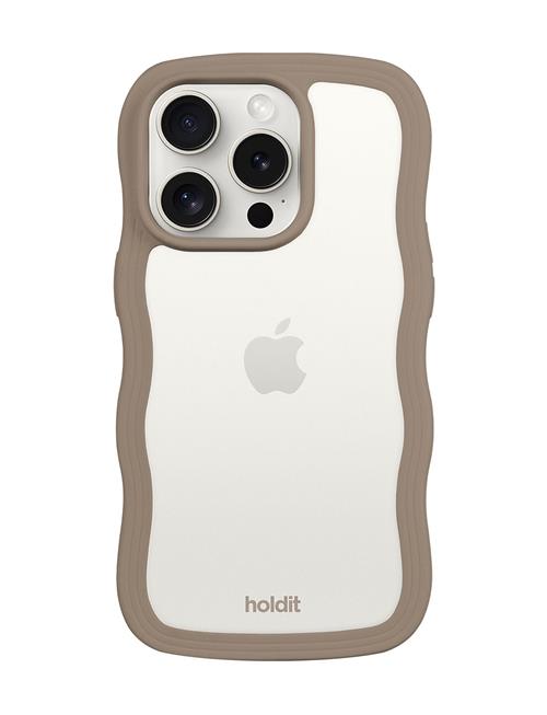 Se Holdit Wavy Case Iph 15 Pro Max Holdit Beige ved Booztlet