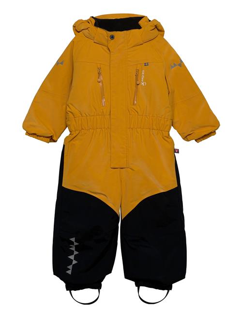 ISBJÖRN of Sweden Penguin Snowsuit Kids Moss 80 ISBJÖRN Of Sweden Yellow