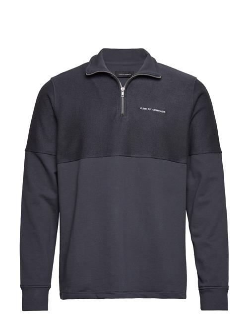 Clean Cut Copenhagen Elliot Half Zip Clean Cut Copenhagen Navy