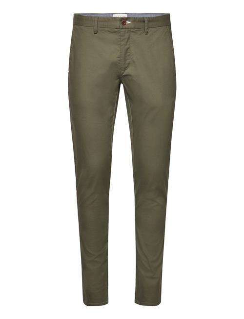 Se GANT Slim Chinos GANT Khaki ved Booztlet