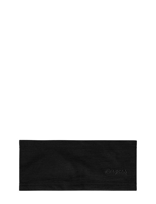 Se Bergans Bergans Wool Headband Bergans Black ved Booztlet