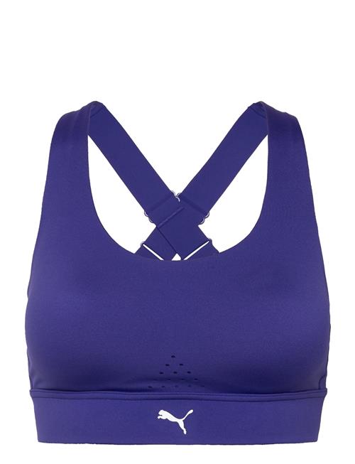 Se PUMA Pwrbreathe Run Bra PUMA Purple ved Booztlet