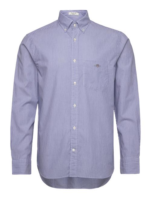 GANT Reg Classic Poplin Banker Shirt GANT Blue