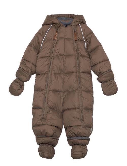 Puff Baby Suit W Acc Rec. Mikk-line Brown