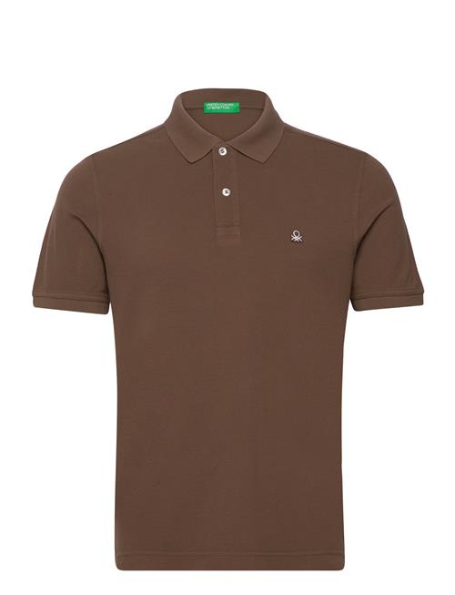 United Colors of Benetton Short Sleeves T-Shirt United Colors Of Benetton Brown