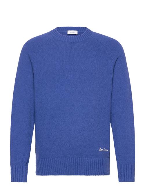 Les Deux Brad Roundneck Knit Les Deux Blue