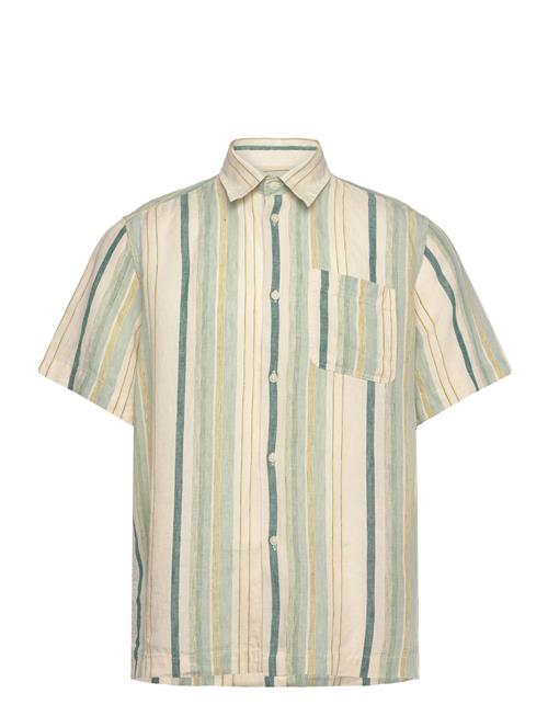 Se Kai Linen Ss Shirt Les Deux Green ved Booztlet