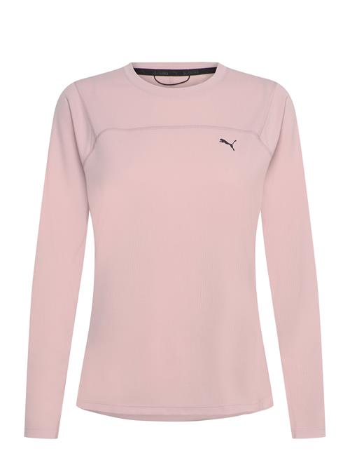 Se PUMA W Seasons Drycell Ls Tee PUMA Pink ved Booztlet