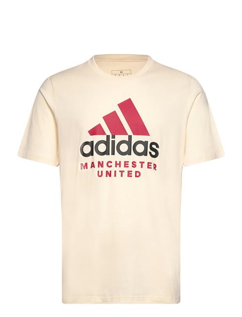 adidas Performance Manchester United Seasonal Graphic T-Shirt Adidas Performance Beige