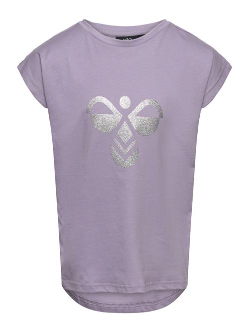 Se Hummel Hmldiez T-Shirt S/S Hummel Purple ved Booztlet