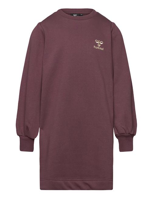 Hummel Hmlt Dress L/S Hummel Burgundy