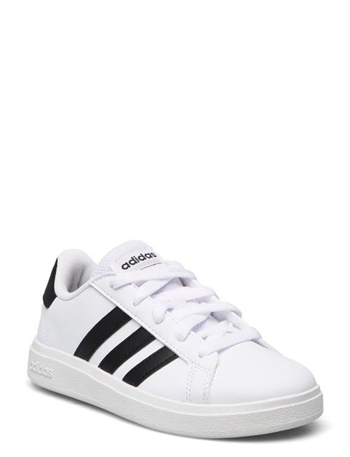 Se adidas Sportswear Grand Court 2.0 K Adidas Sportswear White ved Booztlet