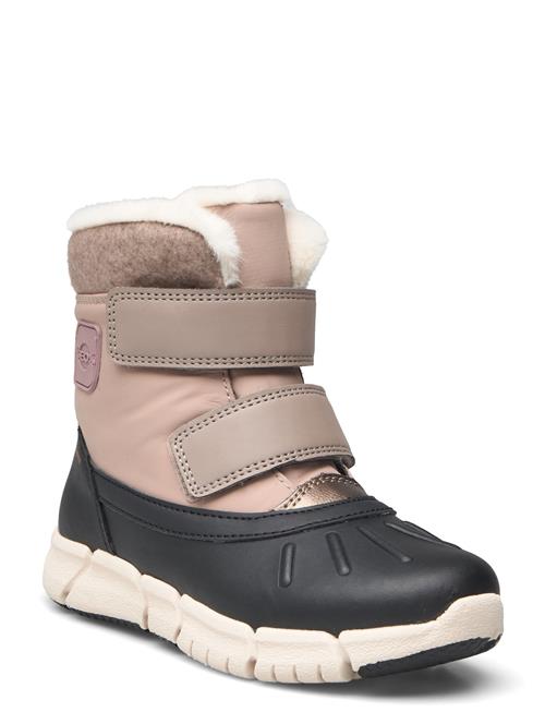 Se GEOX J Flexyper Girl B Ab GEOX Beige ved Booztlet