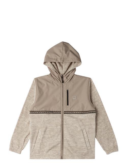 Se Billabong Boundary Lite Zip Billabong Beige ved Booztlet