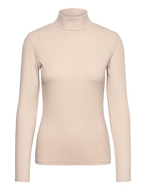 Se Daily Sports Ancona Ls Roll Neck Daily Sports Beige ved Booztlet